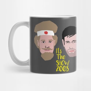 Its the characters from Its The Show 2008 Mug